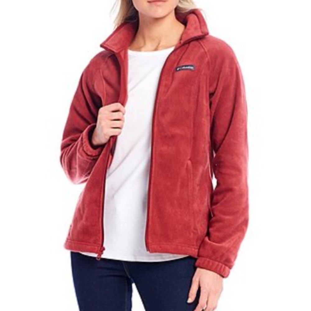 NWT COLUMBIA Benton Fleece Zip Up Jacket Size S